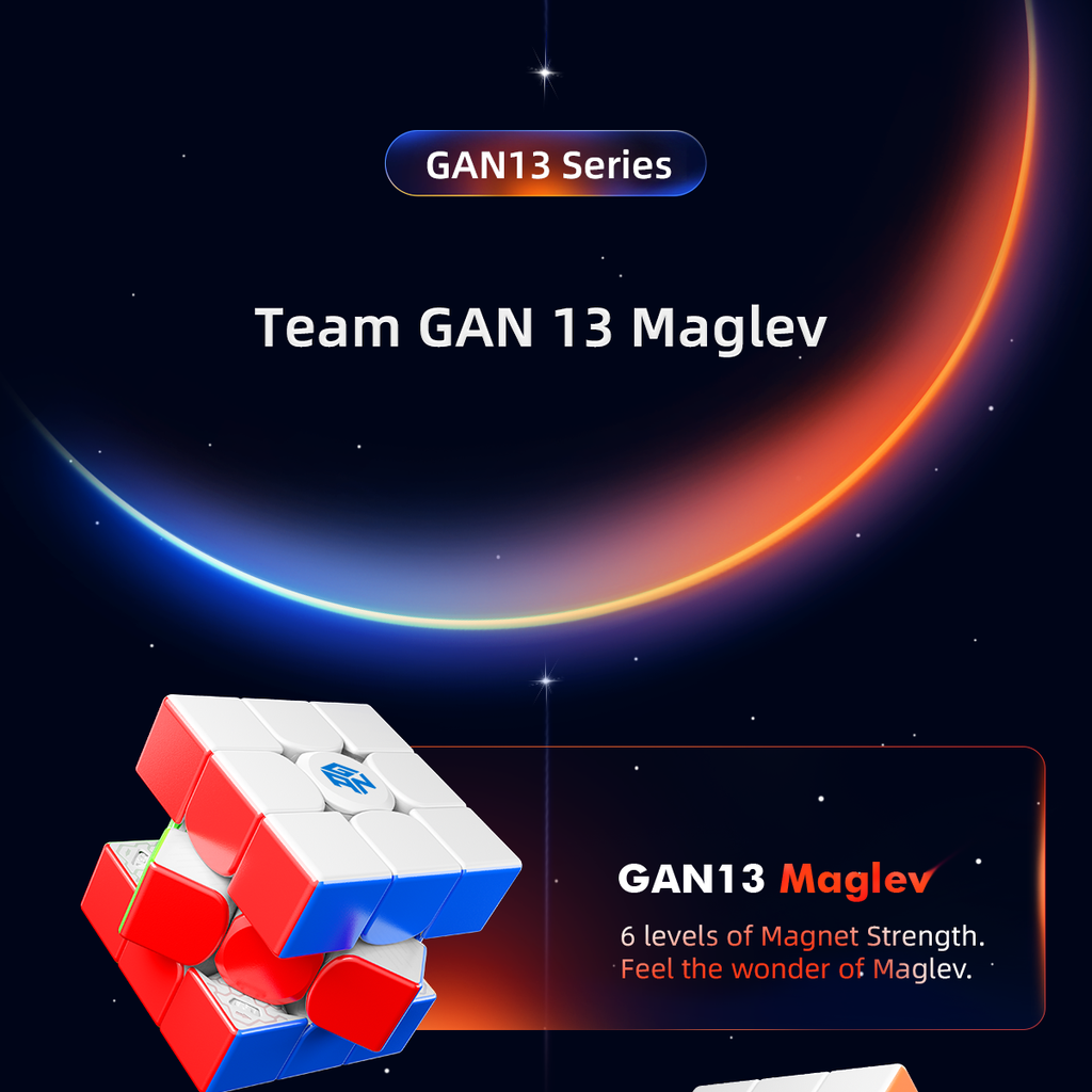 GAN 13 M Maglev UV 3x3 Speedcube - LATEST 2022! - Cubuzzle