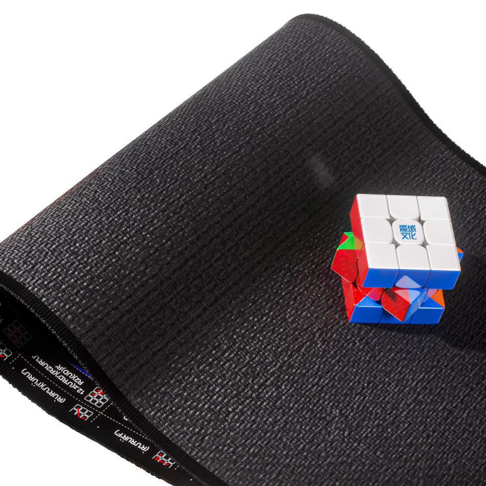 cuberspeed MoYu CFOP Tapis cube pour Magic Cube Tapis de compétition Noir Moyu Cubing Tapis pour Speed Cube cuberspeed MoYu CFOP Tapis cube pour Magic Cube Tapis de compétition Noir Moyu Cubing Tapis pour Speed Cube