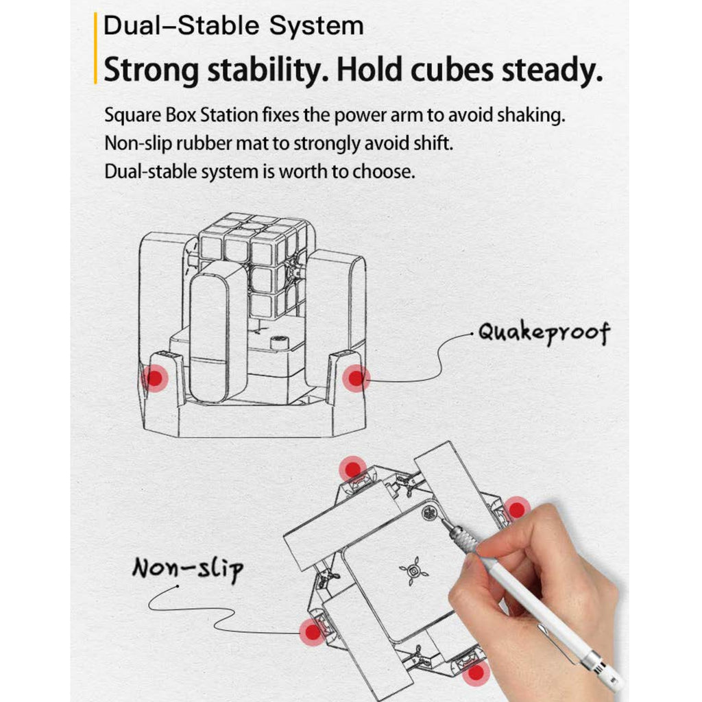 GAN Robot - 1st Intelligent Cube Solving Robot-Cubuzzle