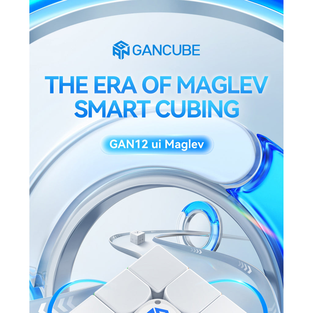 GAN 12 UI Maglev PowerPod Smart Speed Cube - Latest 2024 Release-Cubuzzle