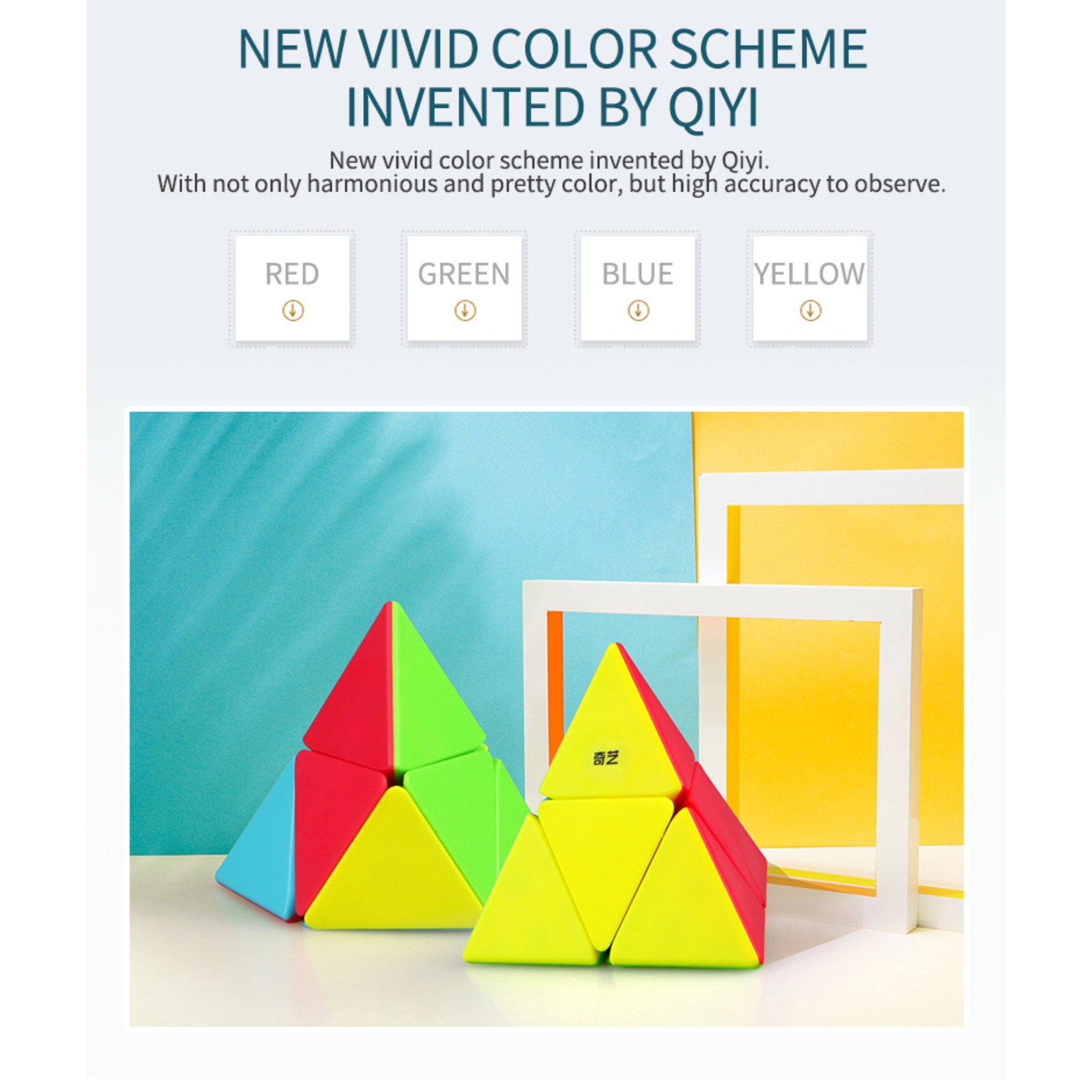 Qiyi 2x2 Pyraminx Pyramid Cube – Cubuzzle
