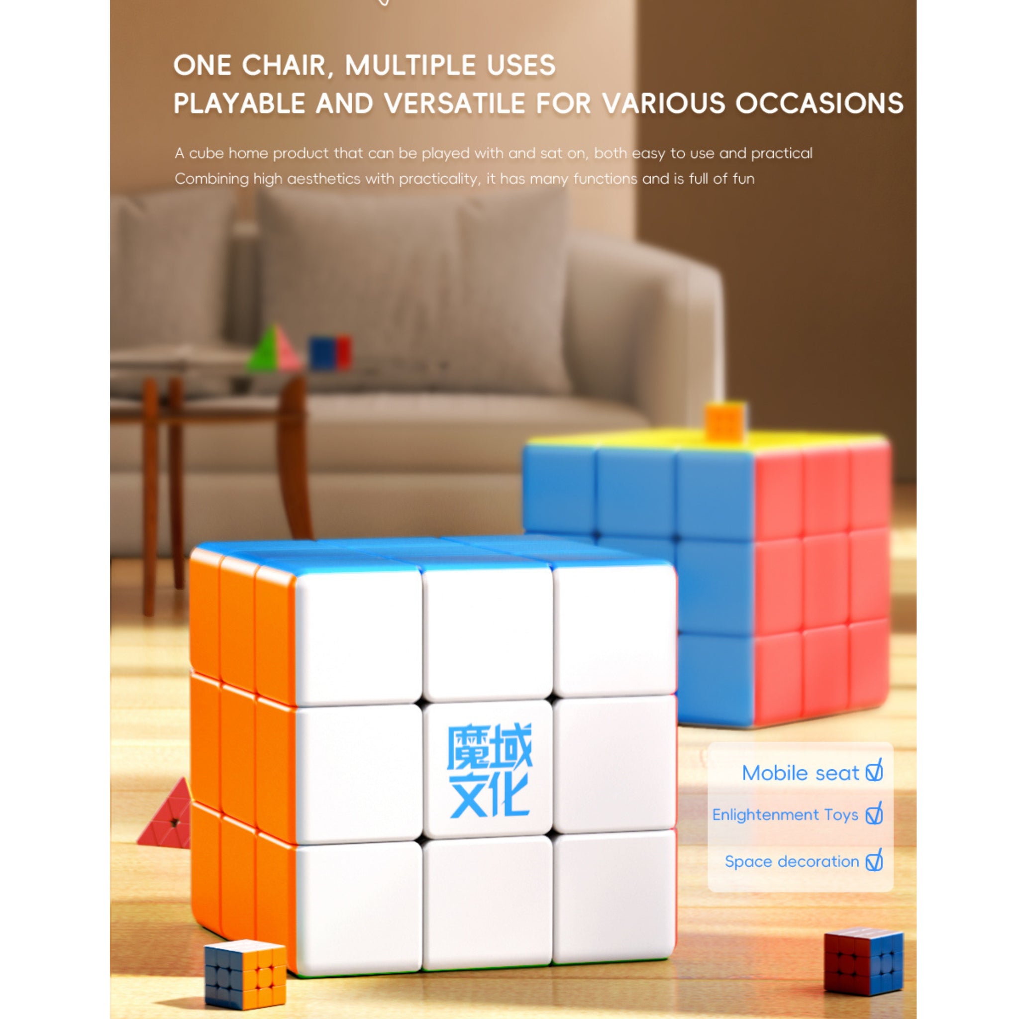 MoFang JiaoShi MoYu MeiLong MACARON 3x3 Non-magnetic – Cubuzzle