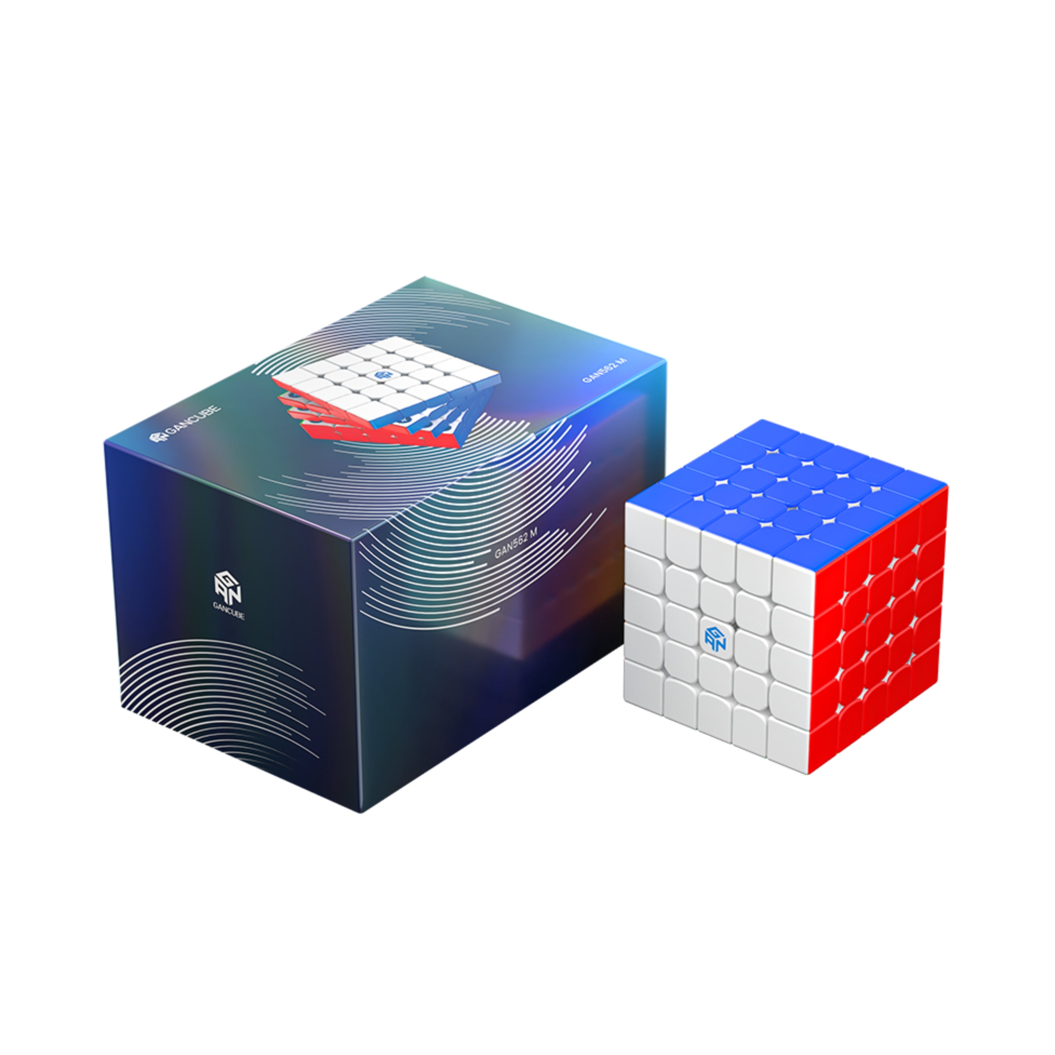 Cube 388 GAN 562M 5x5 Magnetic Cube Stickerless Speedcube – Cubuzzle