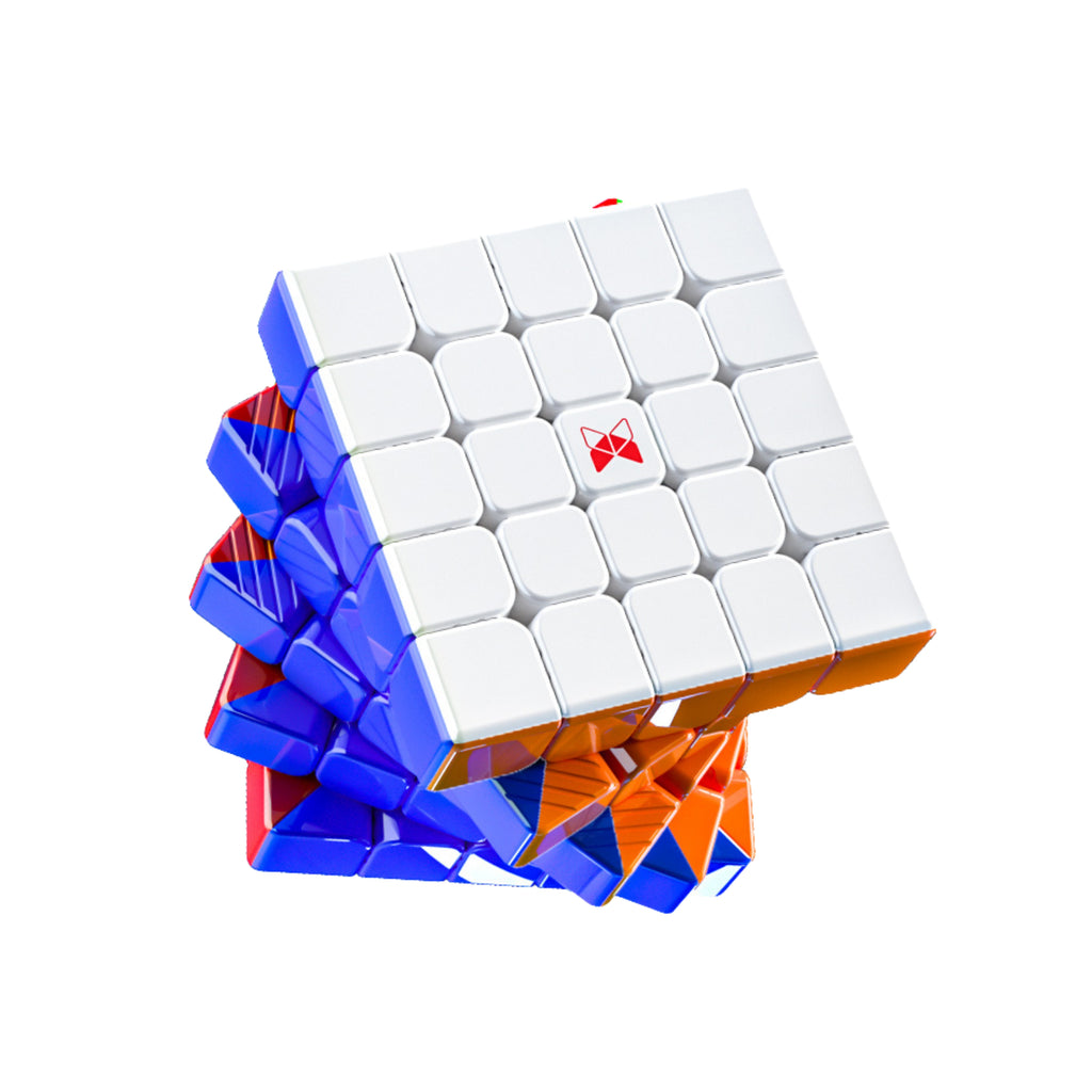 QiYi XMD Hong 5x5 Stickerless Magnetic Speedcube-Cubuzzle