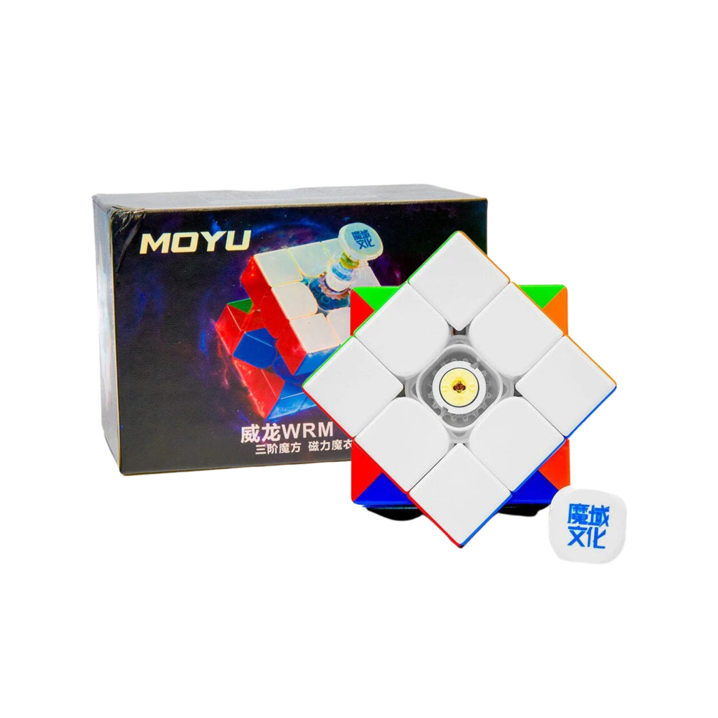 MOYU Weilong WRM V10 UV Coated - 3x3 Stickerless Magnetic Speedcube Latest 2024-Cubuzzle