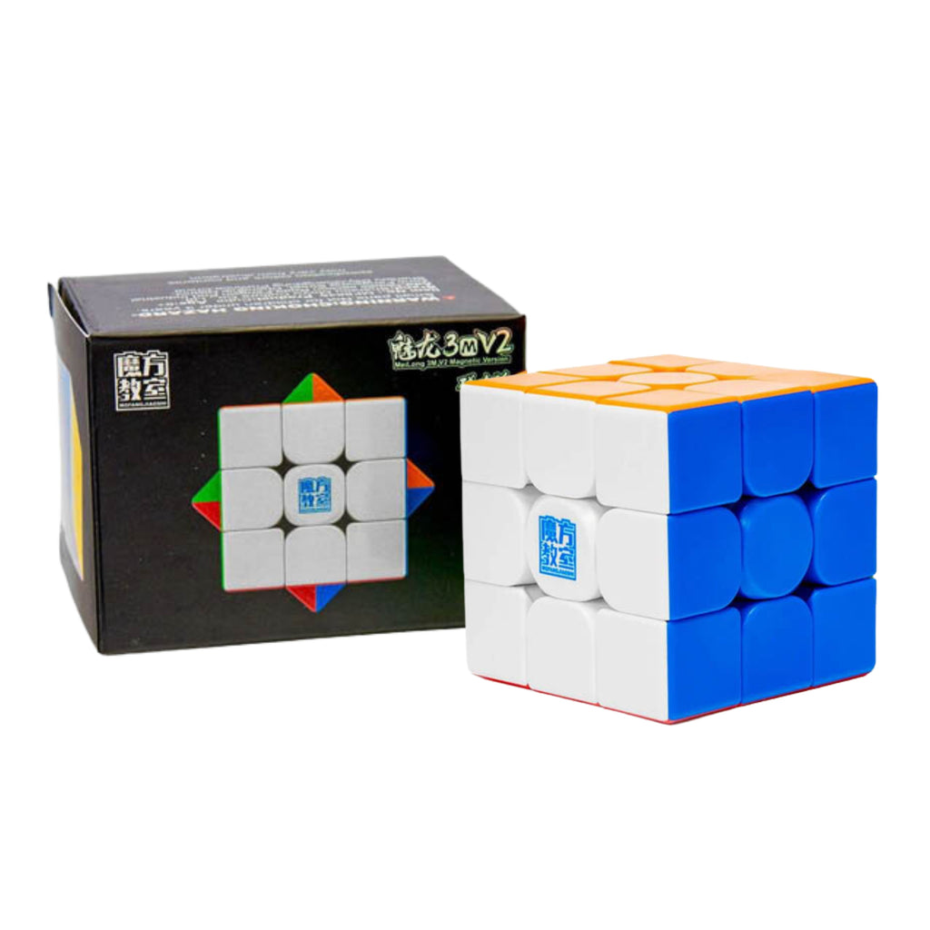 MoYu Meilong 3M V2 UV Coated Version Magnetic Speedcube-Cubuzzle