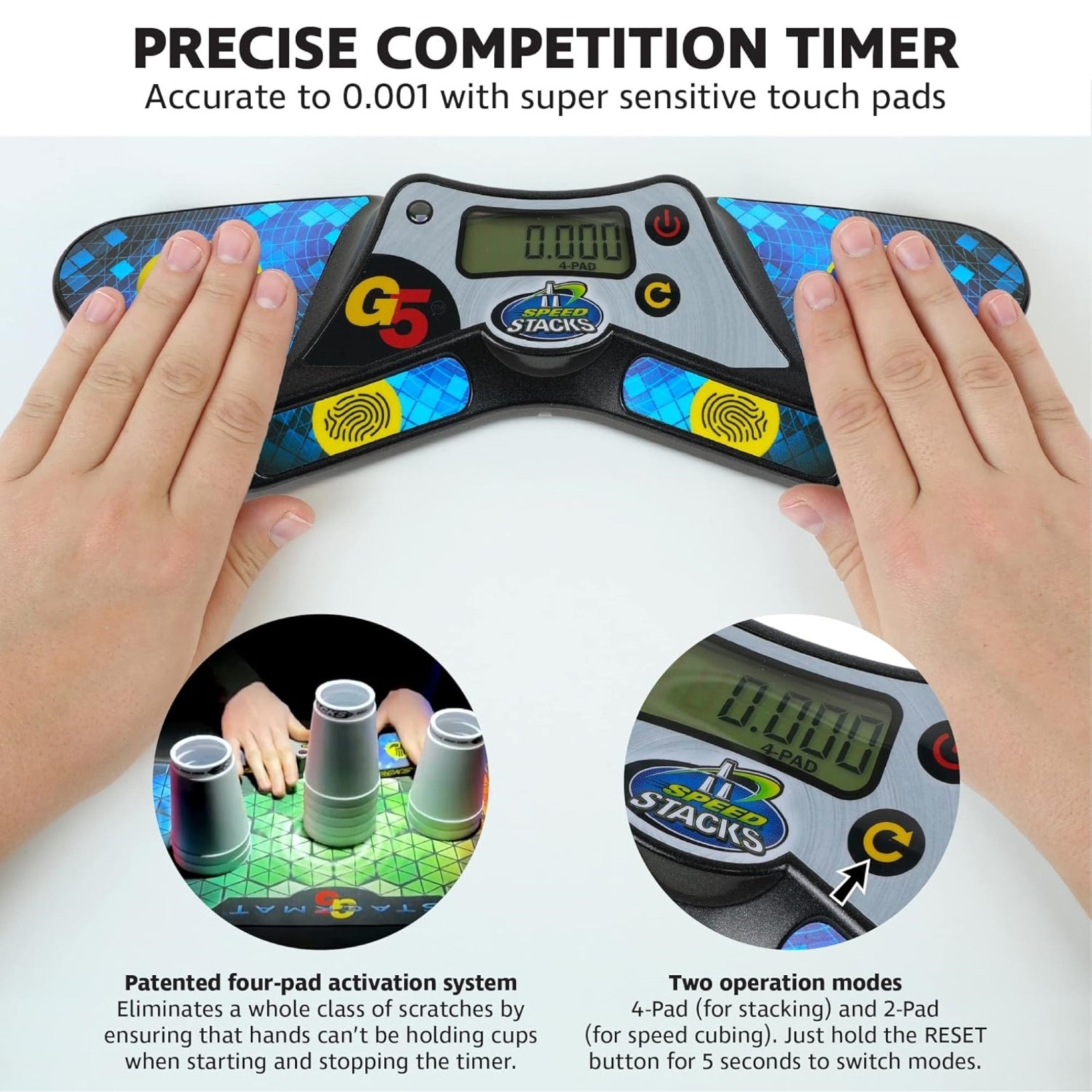 Stackmat Timer G5 G5 Stackmat Pro Timer Gen5 Speed Stacks Timer for Speedcubes and Sport ...
