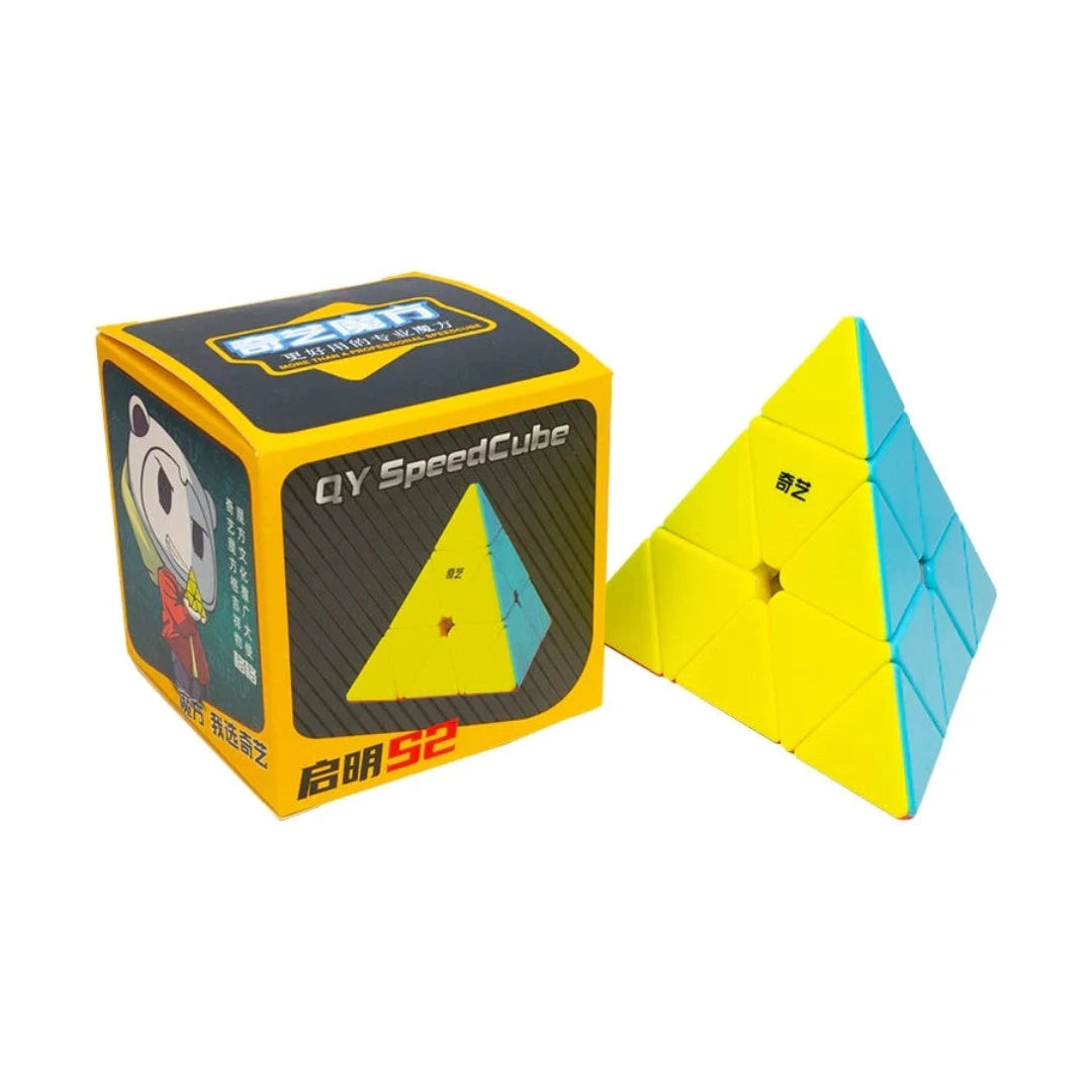 QIYI QIMING S2 PYRAMINX Stickerless Non-Magnetic Speedcube – Cubuzzle