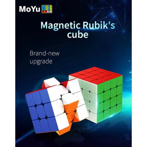 CASSE-TETE,RS4M--cube magique magnétique RS4, 4x4x4, 4x4, vitesse RS4M RS3M, Puzzle RS3 M 3x3x3 CASSE-TETE,RS4M--cube magique magnétique RS4, 4x4x4, 4x4, vitesse RS4M RS3M, Puzzle RS3 M 3x3x3