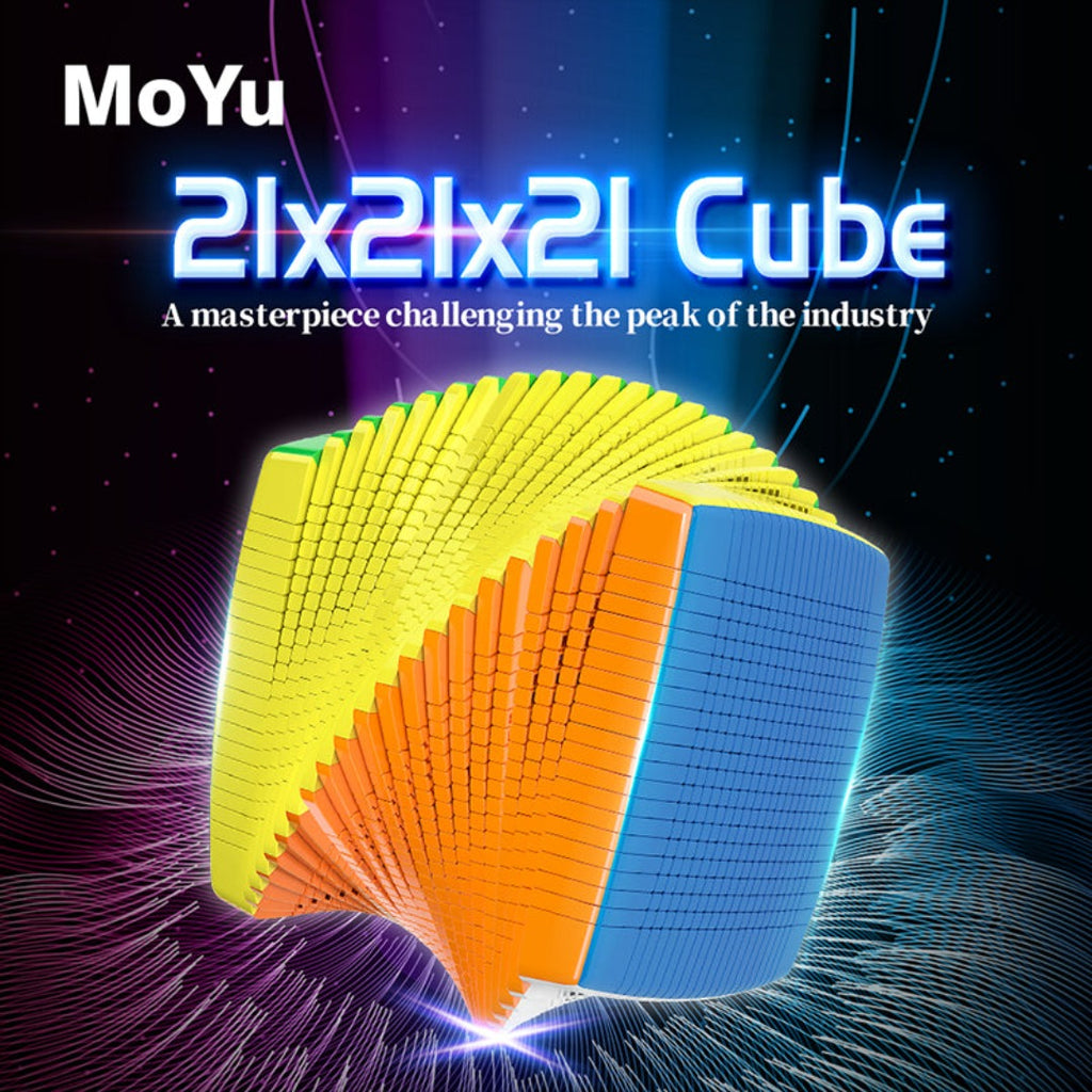 MoYu 21x21 STICKERLESS NON-MAGNETIC SPEEDCUBE – Cubuzzle