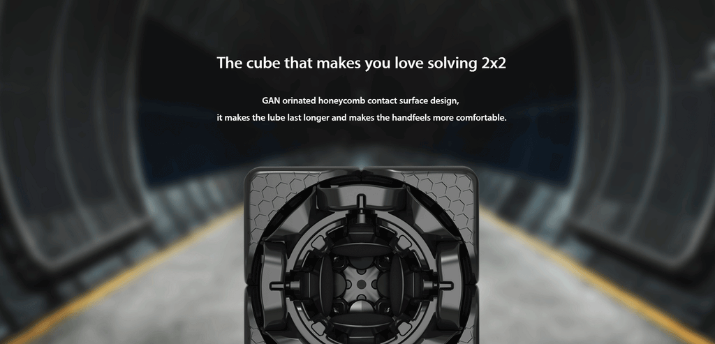 GAN 249 V2 2x2 Non Magnetic Speedcube Stickerless - Cubuzzle