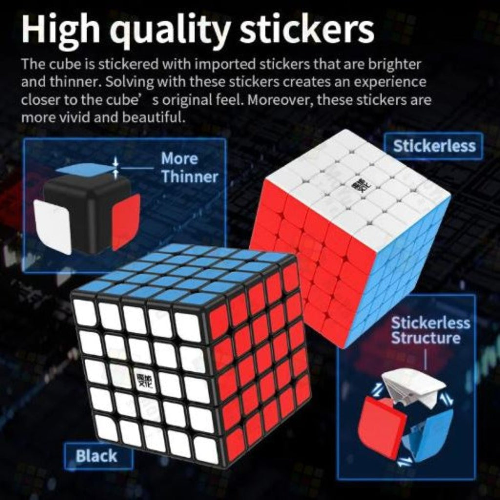 MoYu AoChuang WR M 5x5 Magnetic Cube Stickerless - Cubuzzle