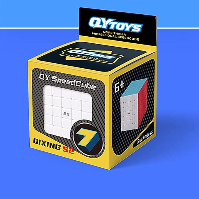 Qiyi X-Man Spark M 7x7 XMD Magnetic Speedcube Stickerless Cube - Cubuzzle