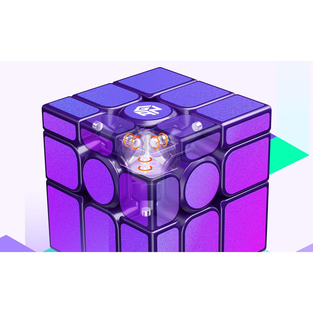 GAN Mirror Cube M Purple - Magnetic Alien Cube - Cubuzzle