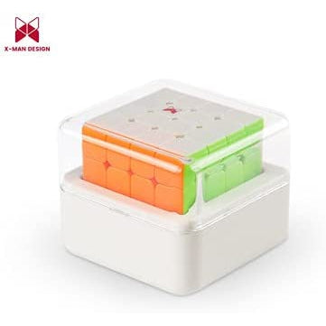 Qiyi X-Man Ambition XMD 4X4 Magnetic Speedcube Stickerless Cube - Cubuzzle