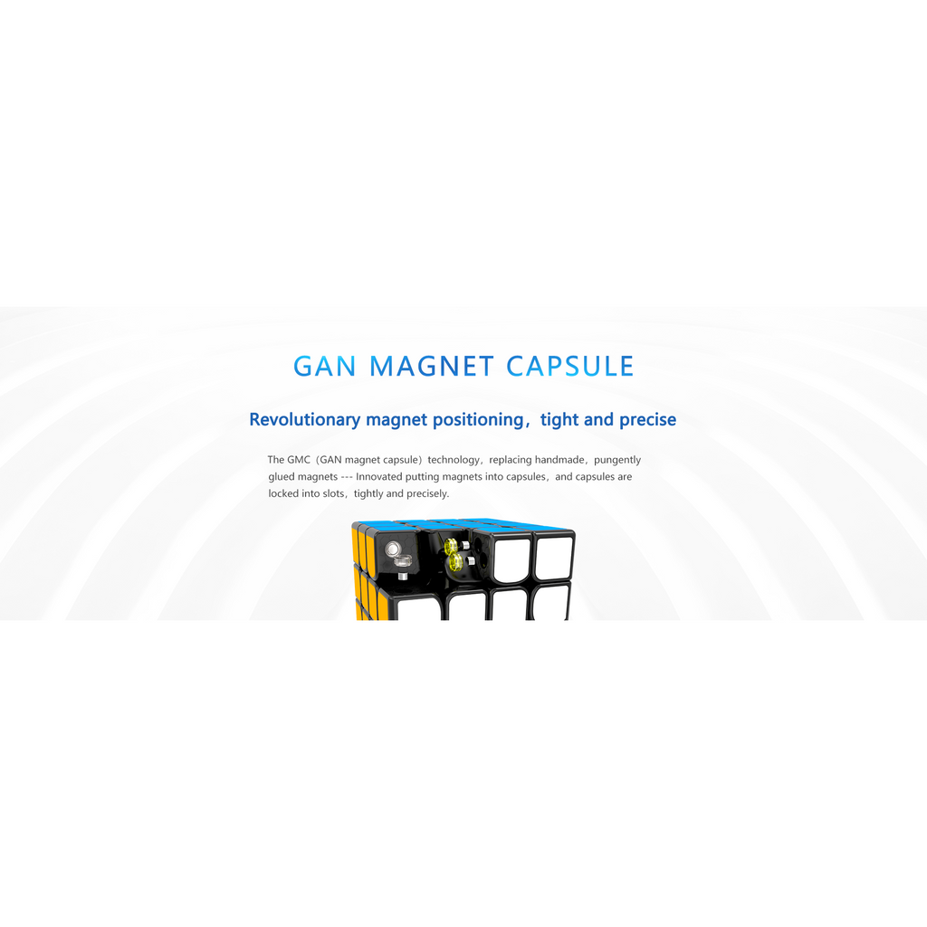 GAN 460 M Stickerless - 4x4 Magnetic Speedcube - Cubuzzle