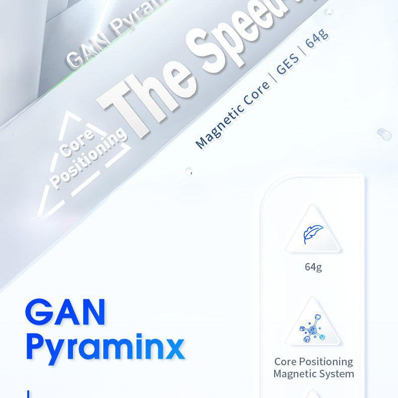 GAN Pyraminx - Standard Magnetic Speedcube - Cubuzzle
