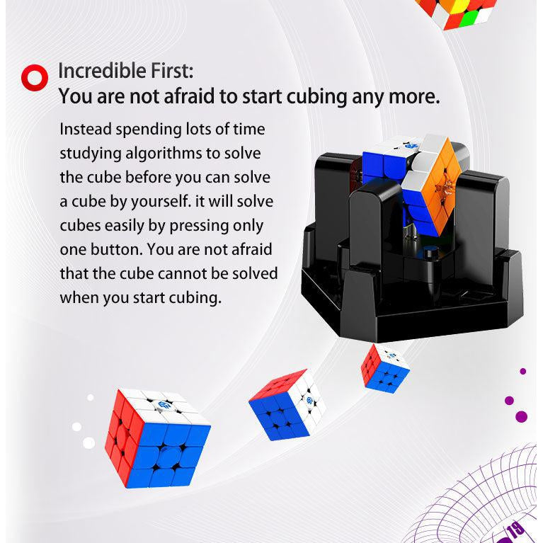 GAN Robot - 1st Intelligent Cube Solving Robot - Cubuzzle