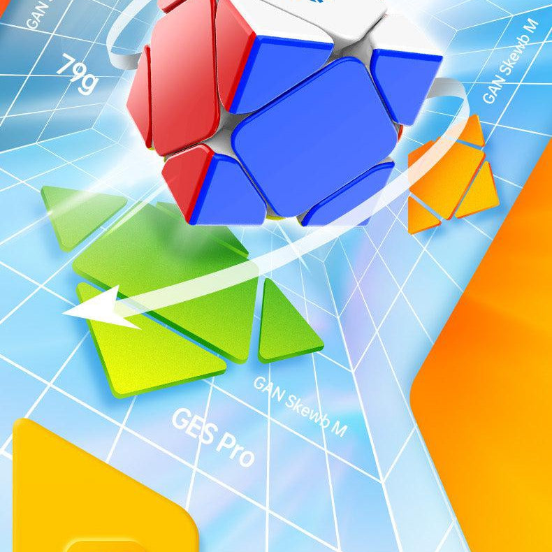GAN Skewb M - Enhanced Magnetic Cube - Cubuzzle