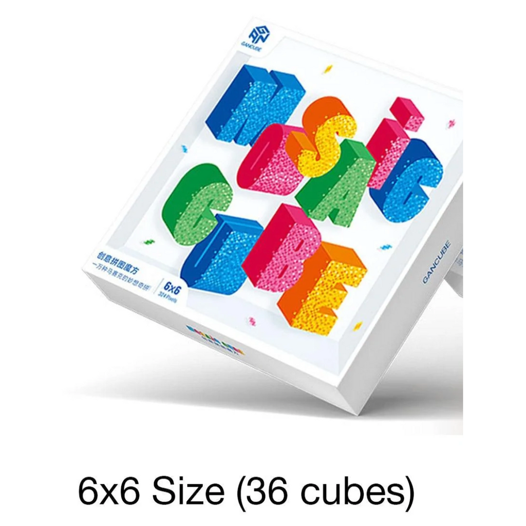 GAN Mosaic Cubes 6x6 or 10x10 - Cubuzzle