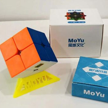 MoYu RS2M 2020 2x2 Magnetic Cube Stickerless - Cubuzzle
