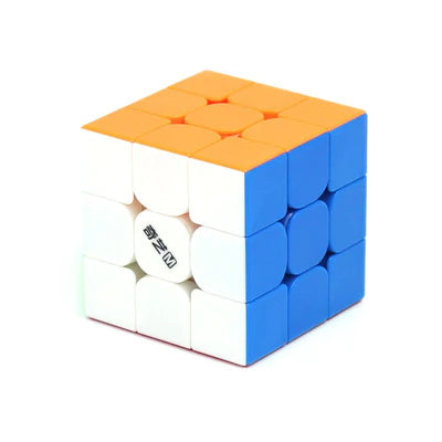 Qiyi MS 3X3 Magnetic Speedcube Stickerless Cube - Cubuzzle