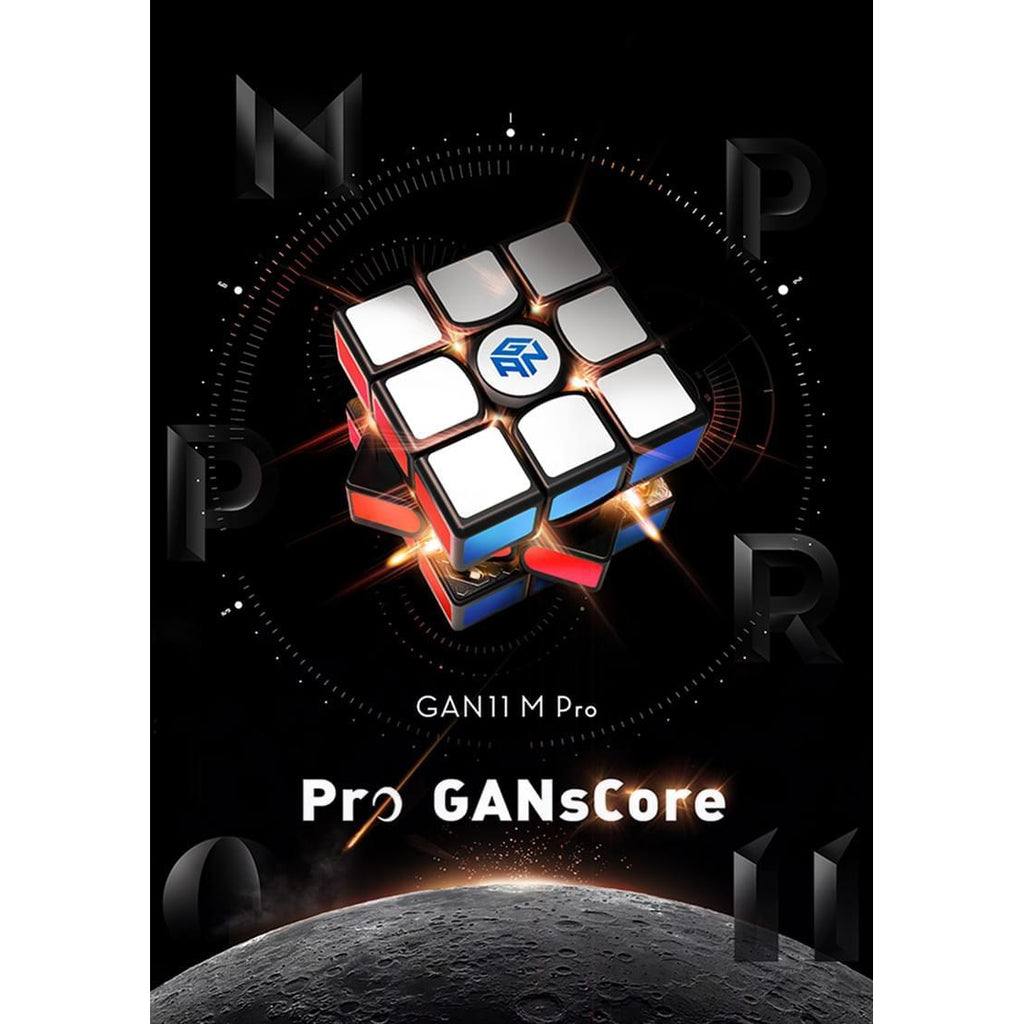 GAN 11 M Pro Primary 3x3 Magnetic Speedcube Stickerless - Cubuzzle