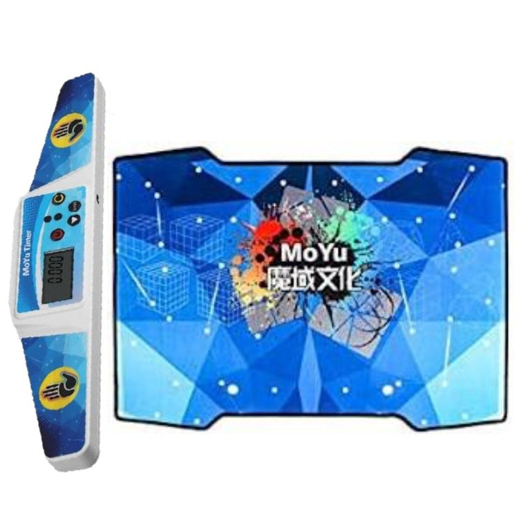 MoYu Speed Cube Timer & Mat Combo Pack - Cubuzzle