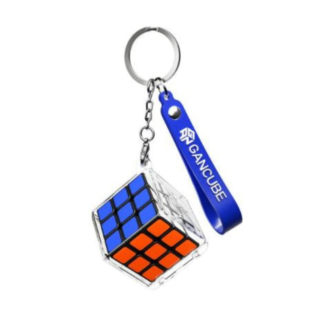 GAN 328 Key Chain 3x3 Non-Magnetic Cube, Mini Key Ring Cube, 28mm - Cubuzzle