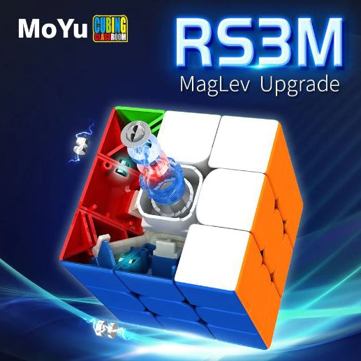 MoYu RS3M 2021 Maglev 3x3 Magnetic cube Stickerless - Cubuzzle