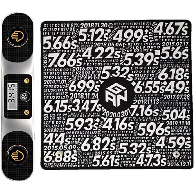 GAN Silver Knight Smart Timer and Mat Combo Pack - Cubuzzle